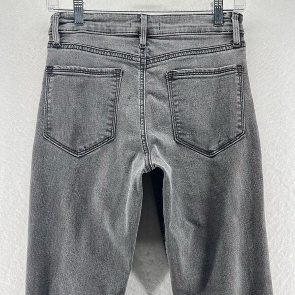 Athleta Jeans Womens Size 4 Sculptek Skinny Mid Rise Light Washed Denim Gray - Picture 5 of 10